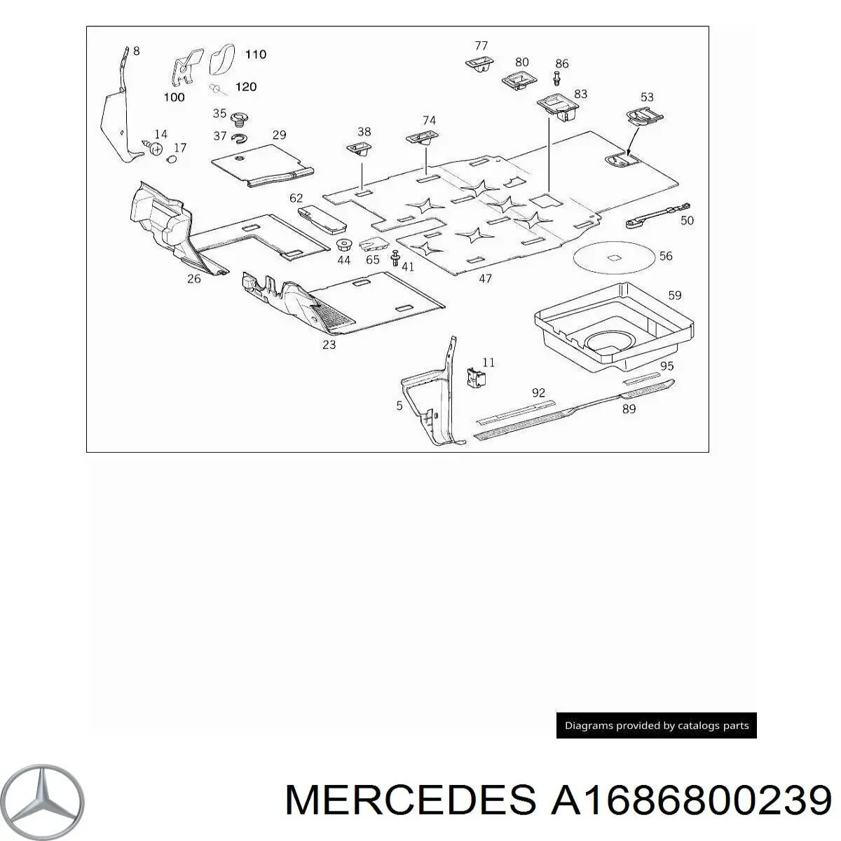 A1686800239 Mercedes 