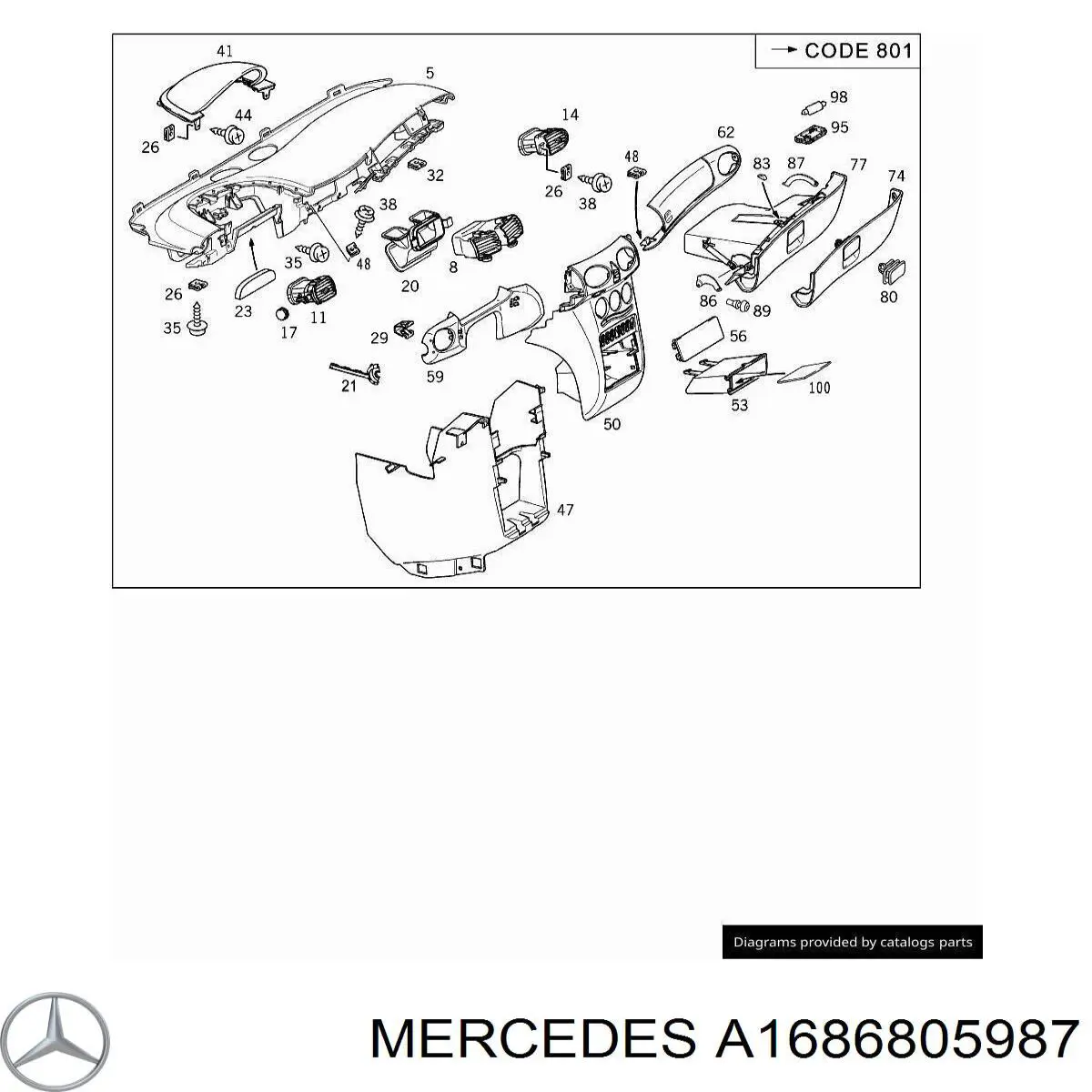 A1686805987 Mercedes 