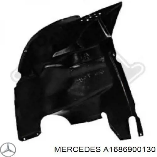 Підкрилок переднього крила, лівий передній Mercedes A1686900130 ціна, від 12.48 USD