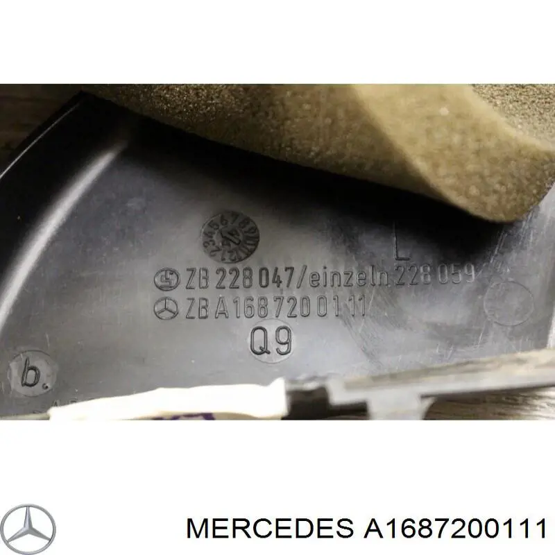 A1687200111 Mercedes 