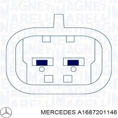 Склопідйомник з електродвигуном Mercedes A1687201146 ціна, від 18.31 USD
