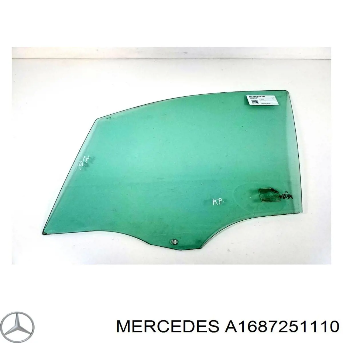 1687251110 Mercedes скло передніх дверей, лівою