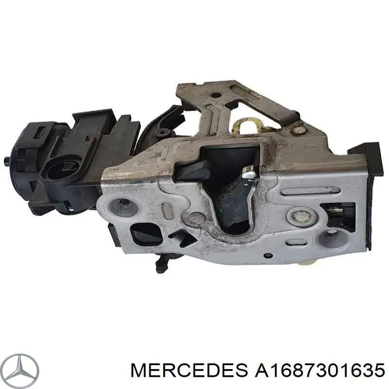 Замок задньої дверї, правої Mercedes A1687301635 ціна, від 30.41 USD