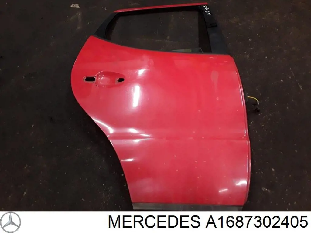 Двері задні, праві Mercedes A1687302405 ціна, від 20.89 USD