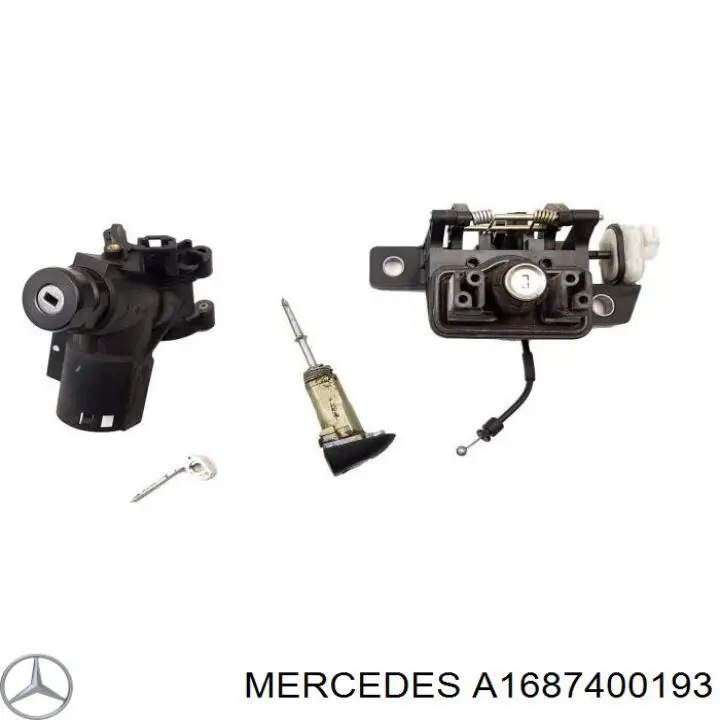  Mercedes A1687400193 ціна, від 63.46 USD