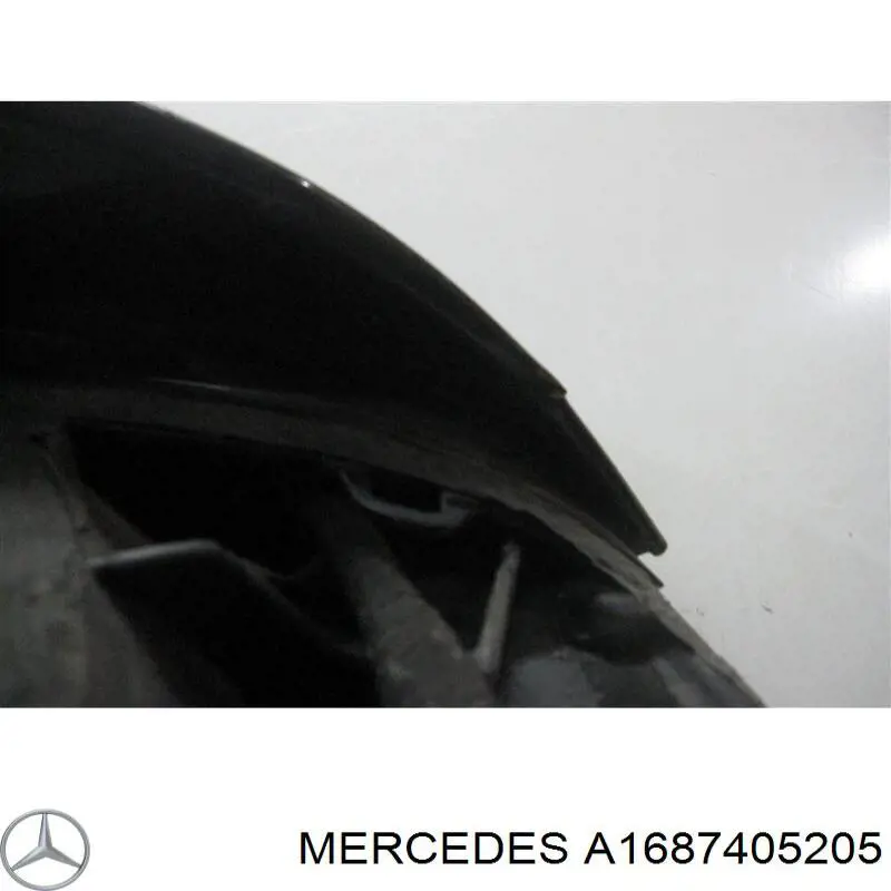 A1687405205 Mercedes двері задні, багажні (3-і/(5-і) (ляда))