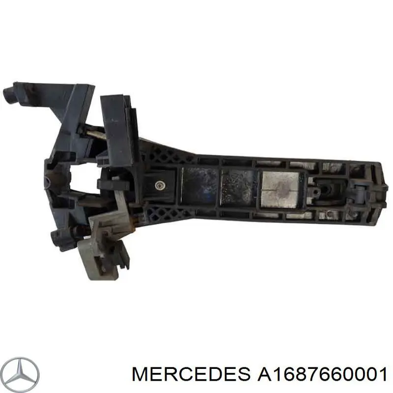 A1687660001 Mercedes Ручка передніх дверей, зовнішня