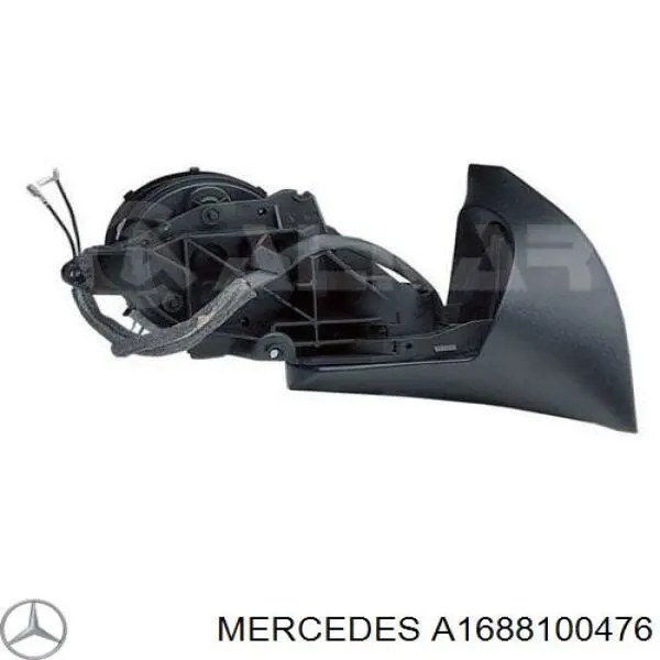 A1688100476 Mercedes Праве дзеркало заднього виду