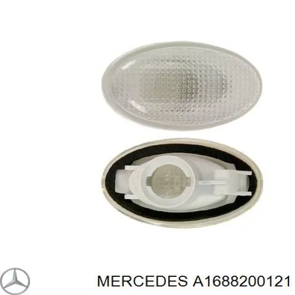 Повторювач повороту на крилі A1688200121 Mercedes