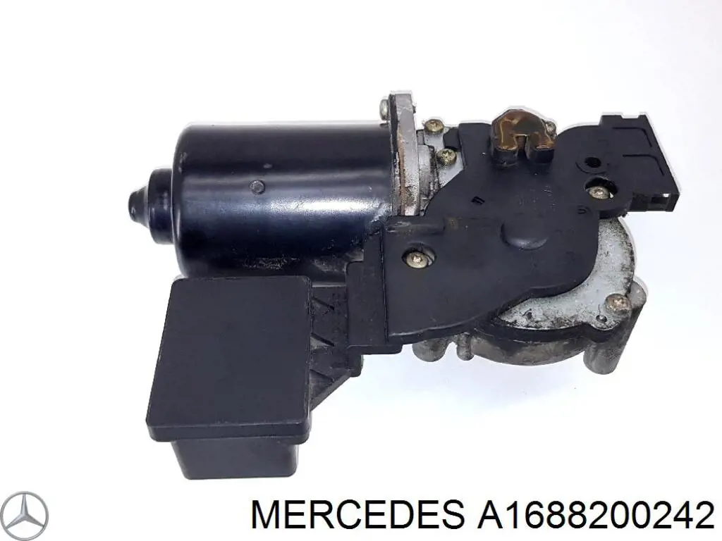 A1688200242 Mercedes двигун склоочисника лобового скла (трапеції)