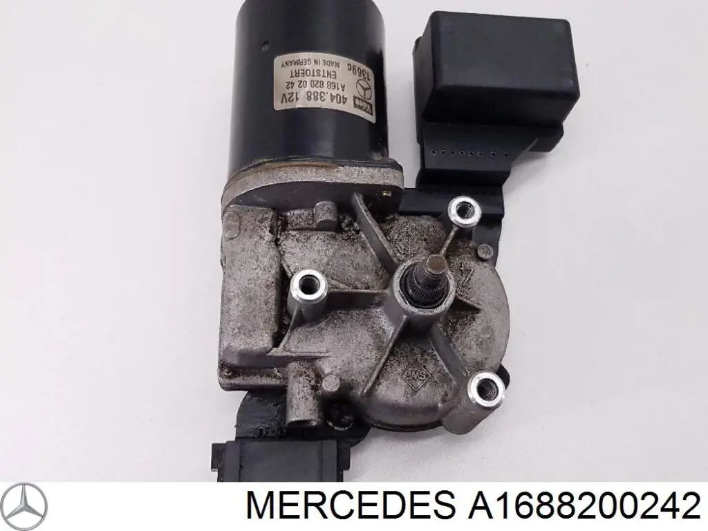 Мотор стеклоочищувача Mercedes A1688200242 ціна, від 10.19 USD