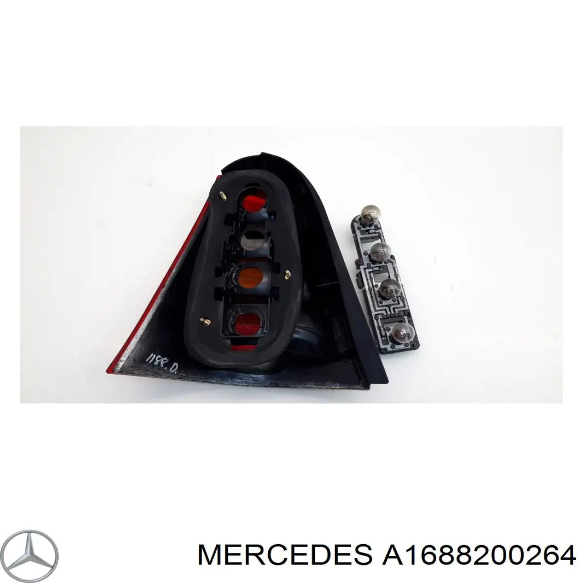 Задні ліхтарі Mercedes A1688200264 ціна, від 22.50 USD