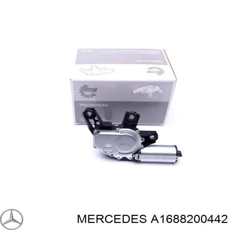 Склоочисник дверей задка Mercedes A1688200442 ціна, від 32.94 USD