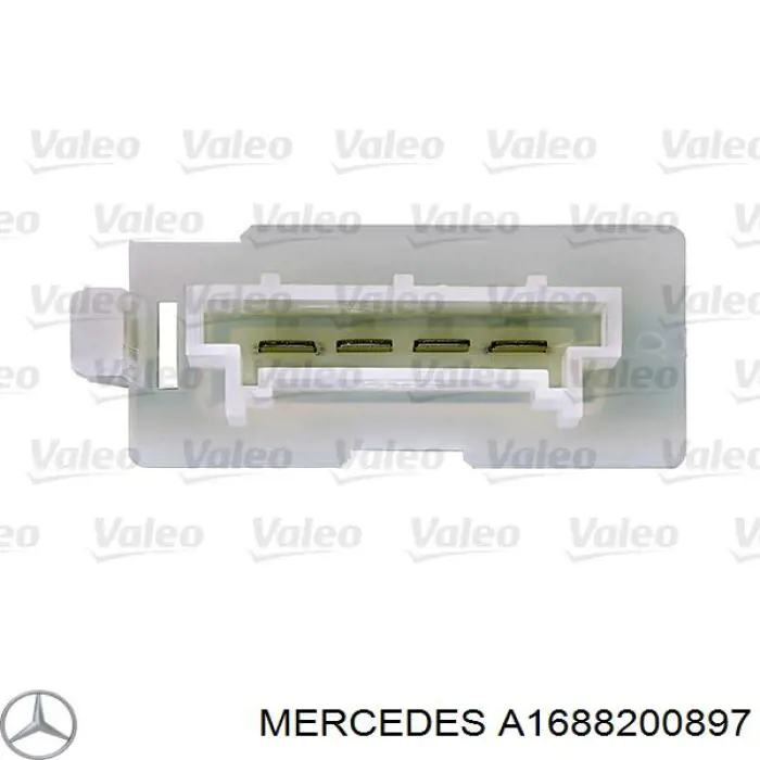 Купити A1688200897 Mercedes Їжак обігрівача
