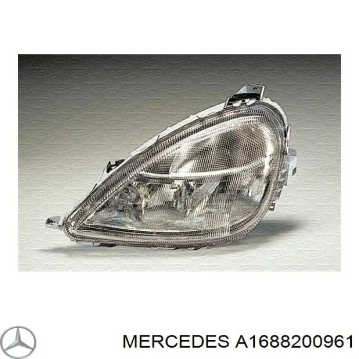 Фари Mercedes A1688200961 ціна, від 24.75 USD