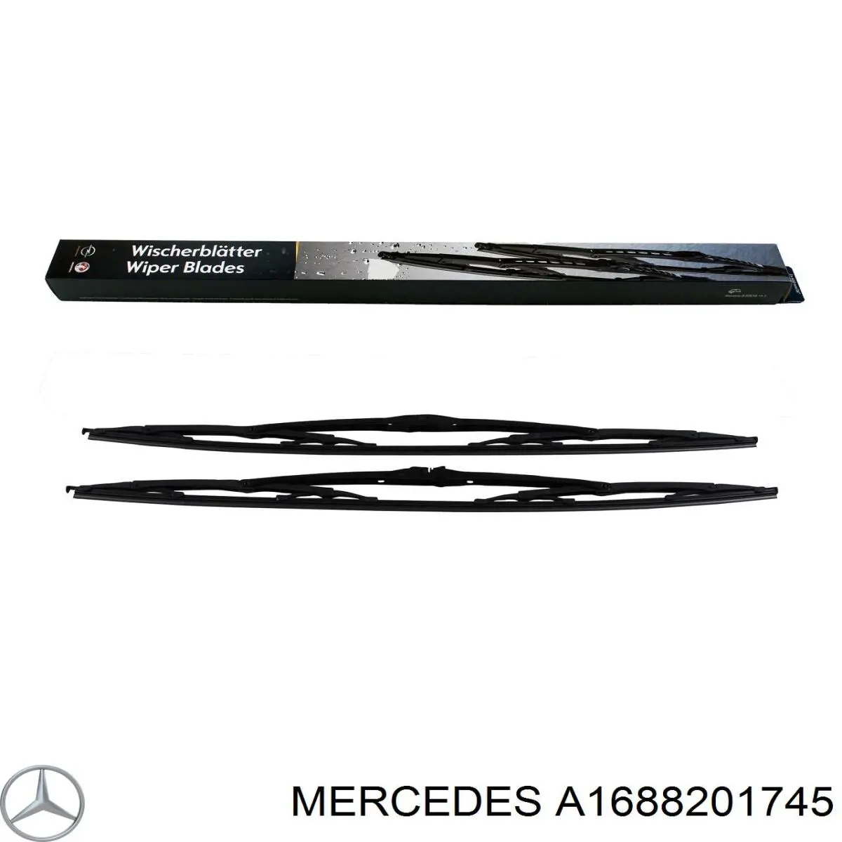  Mercedes A1688201745 ціна, від 27.33 USD