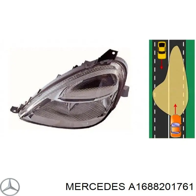 Фари Mercedes 0301192201 ціна, від 54.32 USD
