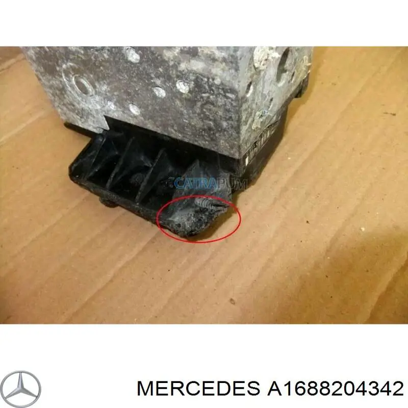  Mercedes A1688204342 ціна, від 10.14 USD