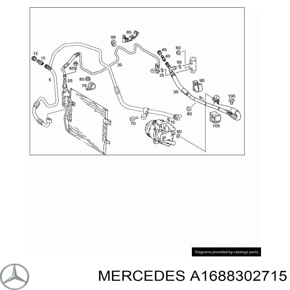 A1688302715 Mercedes 
