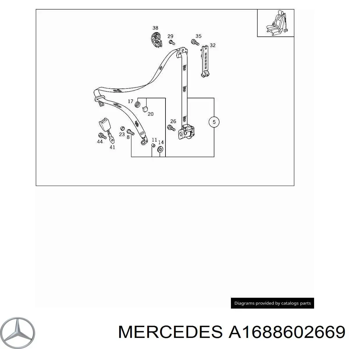 A1688602669 Mercedes 