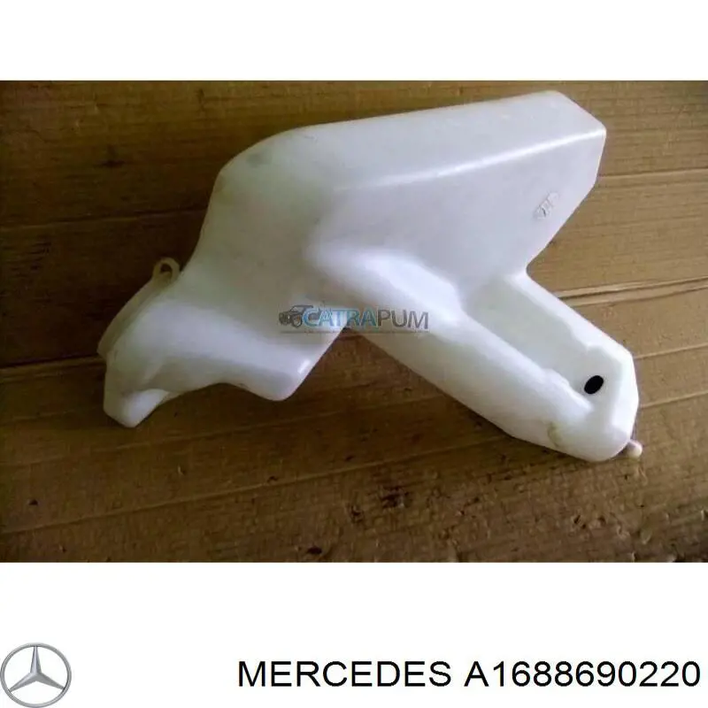 Бачок омивача лобового скла Mercedes A1688690220 ціна, від 7.42 USD