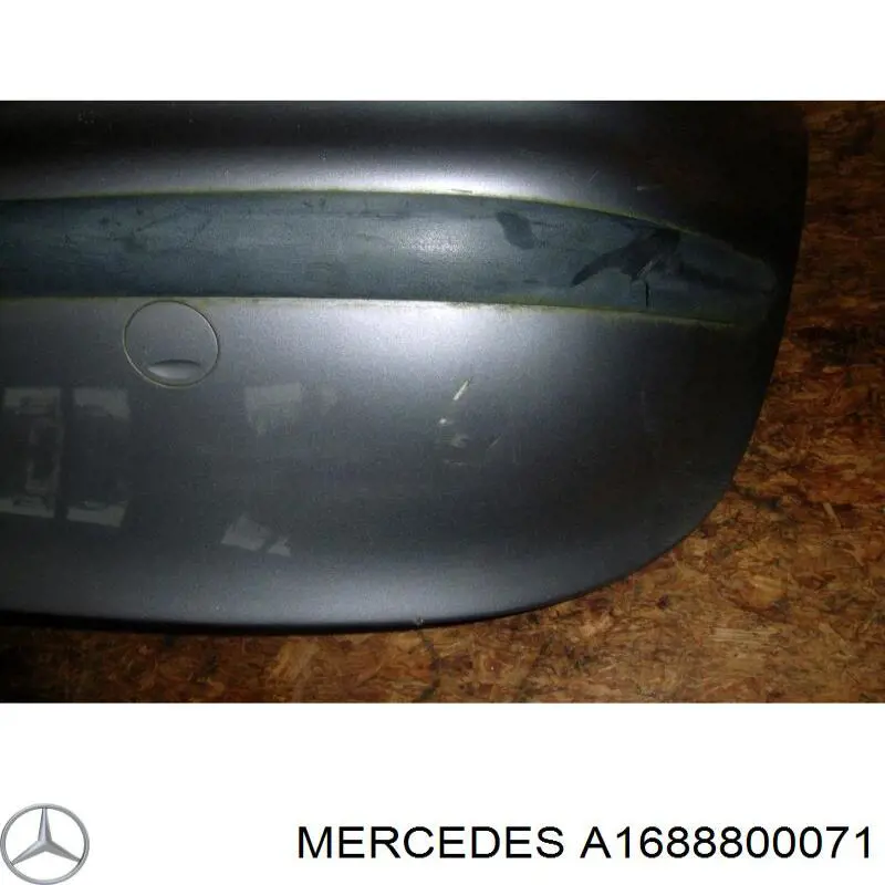 Задній бампер A1688800071 Mercedes