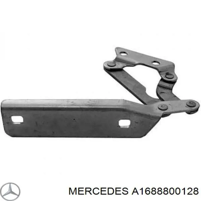 A1688800128 Mercedes петля капота, ліва