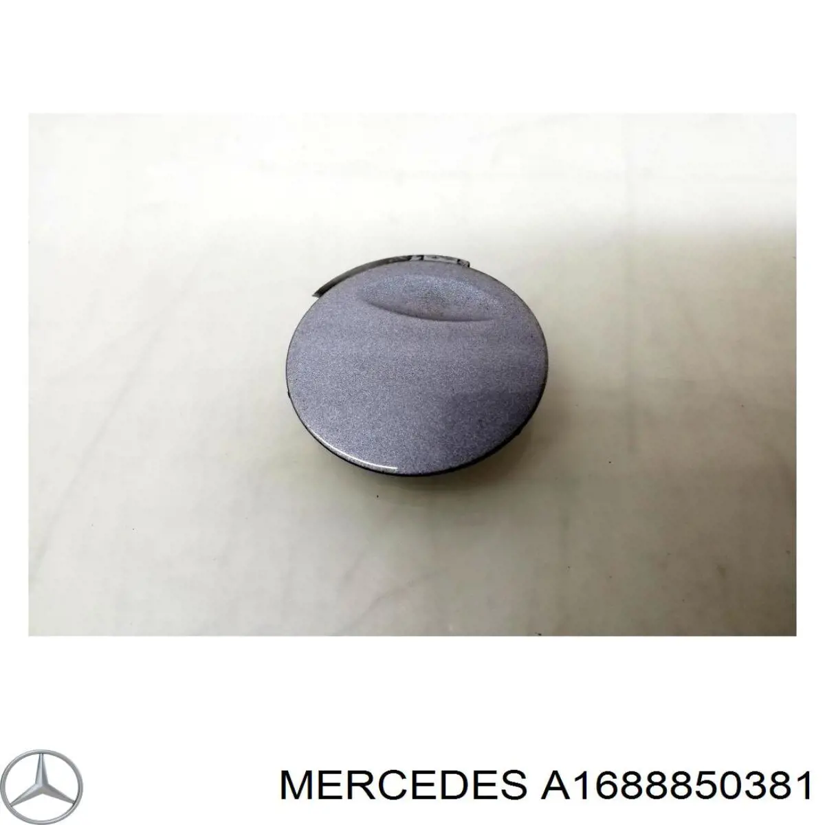 Заглушка бампера буксирувального гака, задня Mercedes A1688850381 ціна, від 5.56 USD