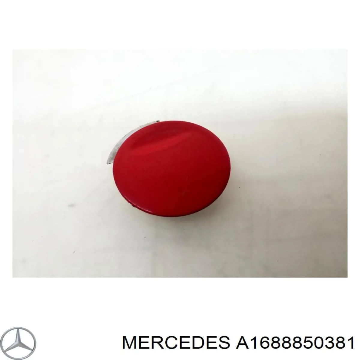 Заглушка бампера буксирувального гака, задня A1688850381 Mercedes