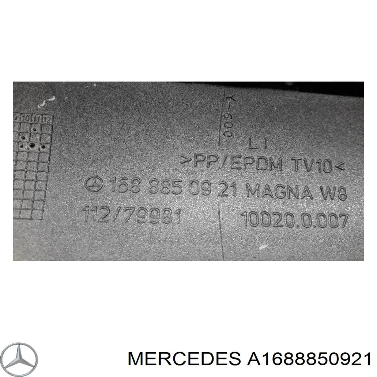  Mercedes A1688850921 ціна, від 19.19 USD