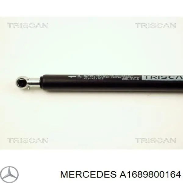 Амортизатор двері задньої Mercedes A1689800164 ціна, від 6.98 USD