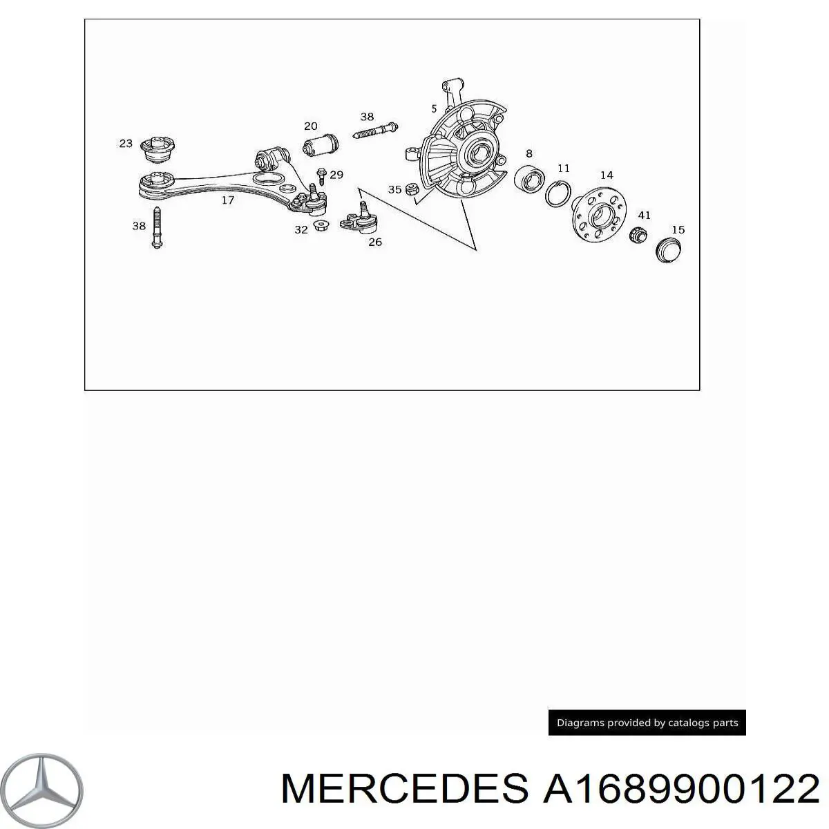  A1689900122 Mercedes