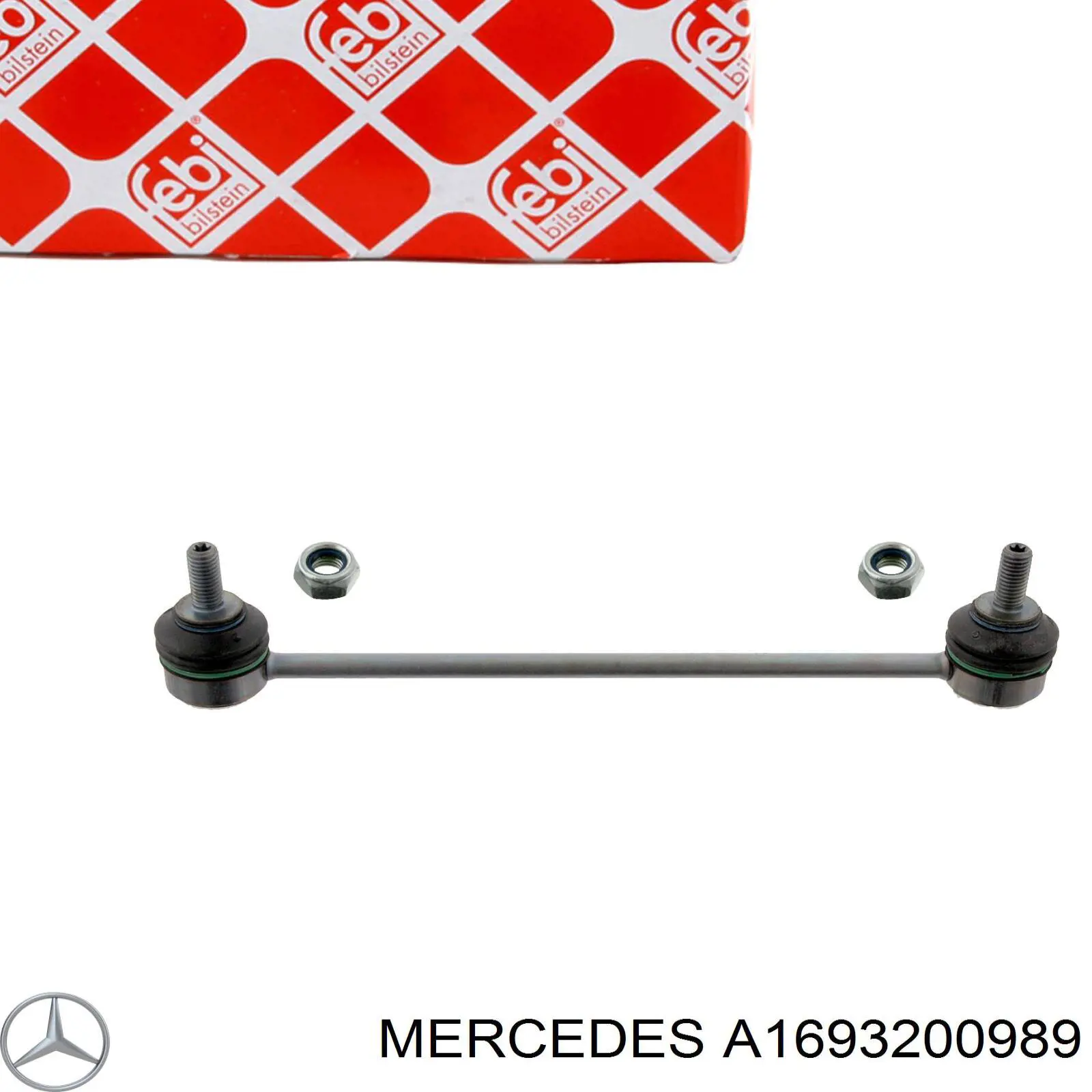 Амортизаційна стійка Mercedes A1693200989 ціна, від 11.32 USD