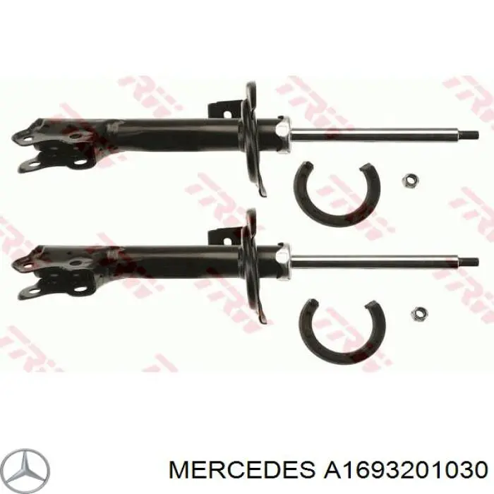 Купити A169320163064 Mercedes Амортизатор передньої підвіски