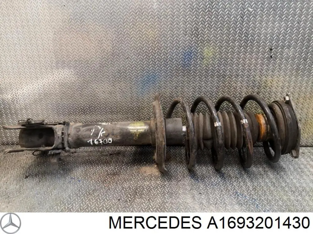 Амортизатор передній A1693201430 Mercedes
