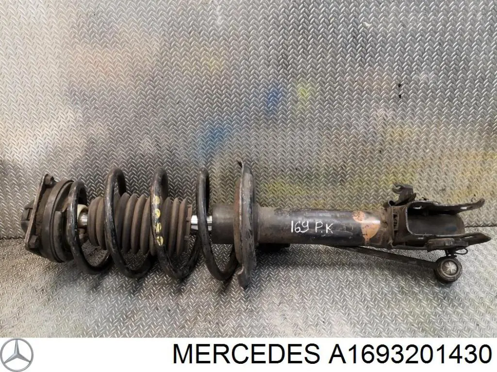 Купити A1693201430 Mercedes Амортизатор передньої підвіски