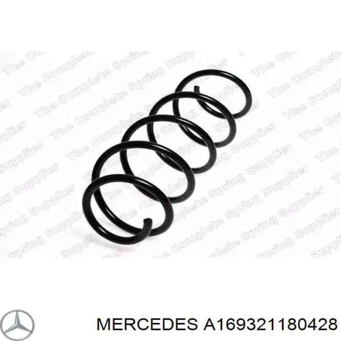 Пружина передня A169321180428 Mercedes