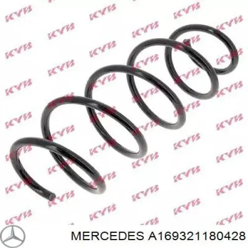 Купити A169321180428 Mercedes Гвинтова пружина підвіска