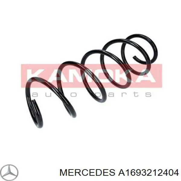 A1693212404 Mercedes пружина передня