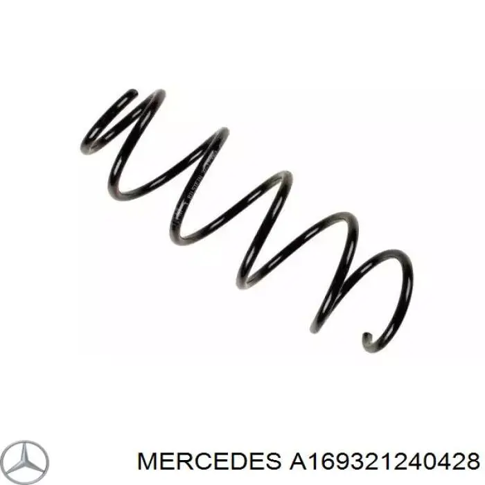 Пружина передня Mercedes A169321240428 ціна, від 19.03 USD