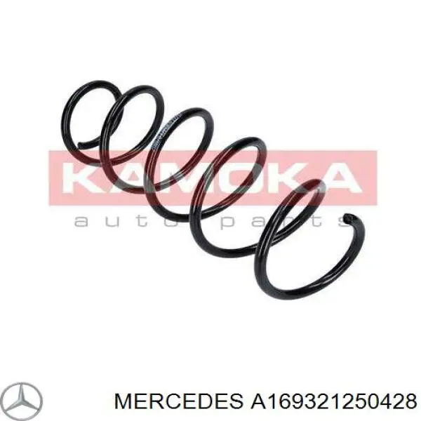 Пружина передня A169321250428 Mercedes