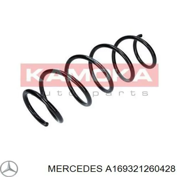 Пружина передня Mercedes A169321260428 ціна, від 29.56 USD