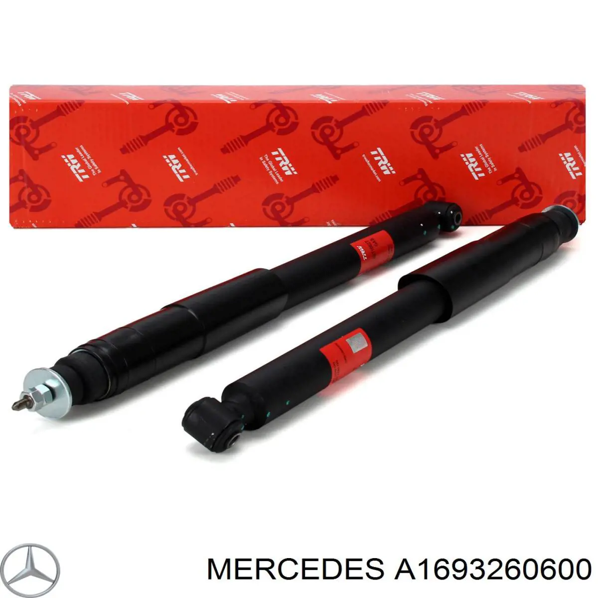Амортизатор задній Mercedes A1693260600 ціна, від 44.00 USD