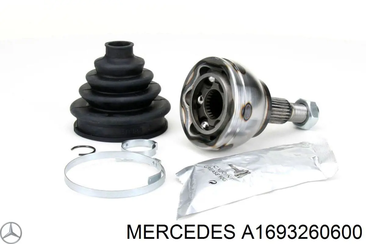 Купити A1693260600 Mercedes Стійка амортизатора задня