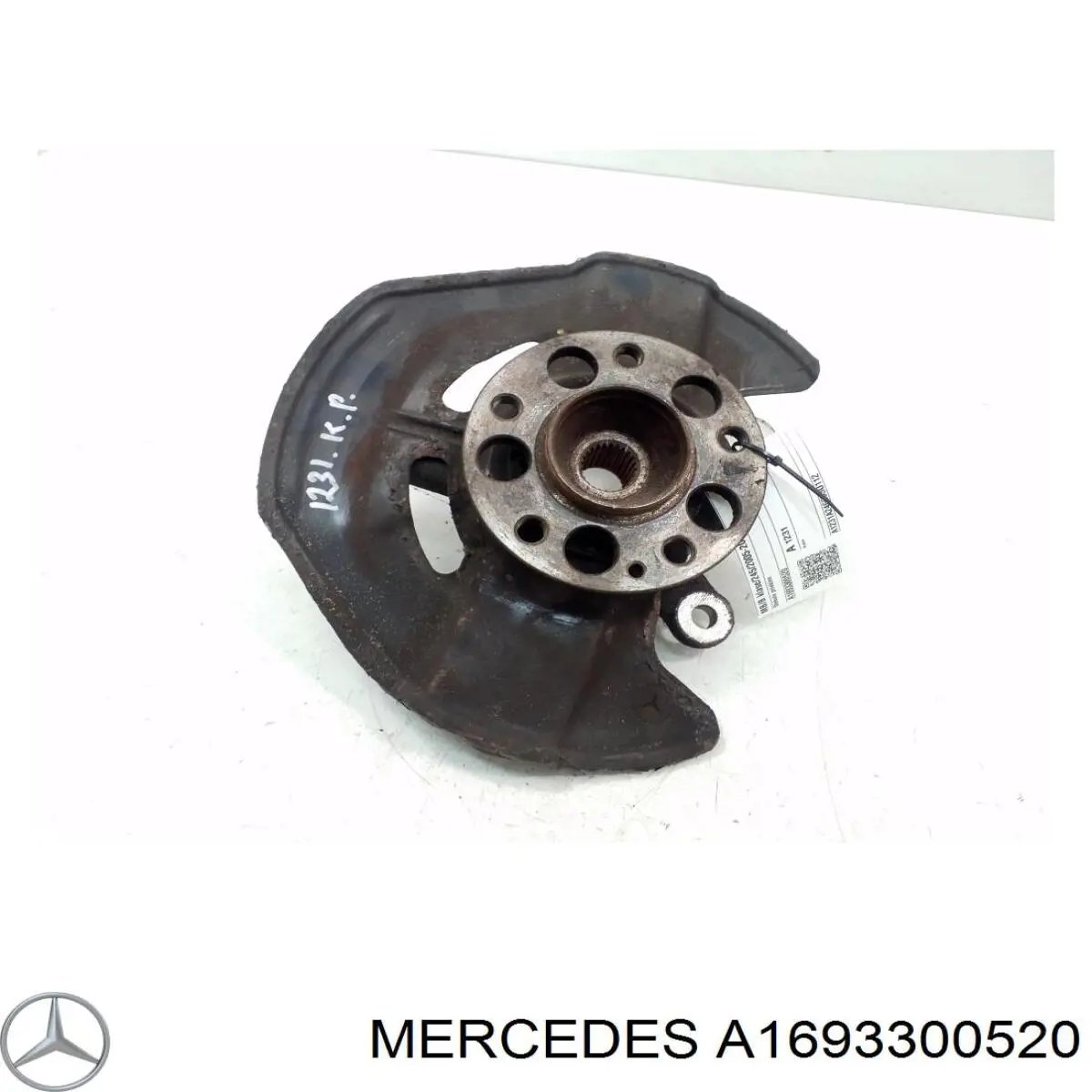 Цапфа поворотна ліва Vika 49952301 ціна, від 59.06 USD