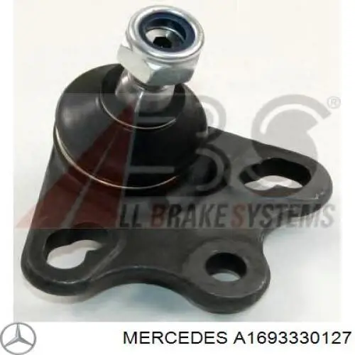 Кульова опора, нижня A1693330127 Mercedes