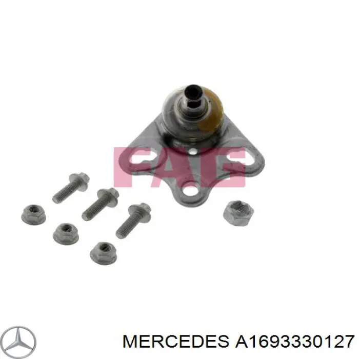 Кульова опора, нижня Mercedes A1693330127 ціна, від 20.49 USD