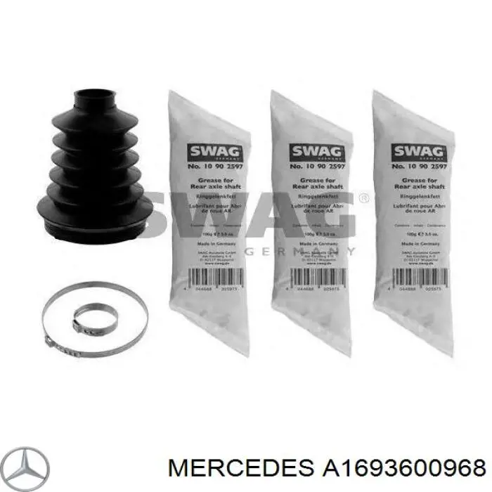 A1693600968 Mercedes пильник шруса внутрішній, передній піввісі