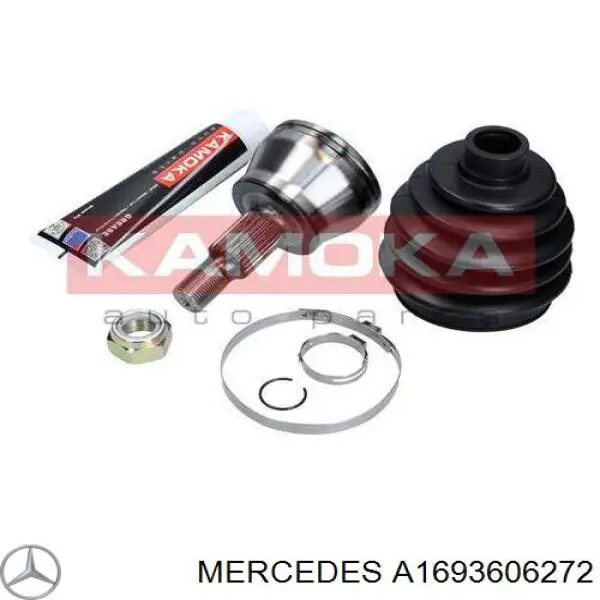 A1693606272 Mercedes Піввісь задня, права