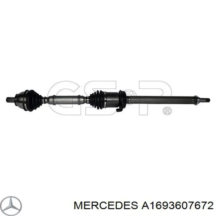 A1693607672 Mercedes Привід передній правий